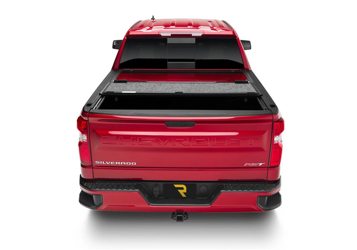 UnderCover Fusion AR32004L - PAU 2010 - 2023 Dodge Ram 2500/3500 Hard Folding Tonneau Cover 8 ft. Bed - Rugged Truck Gear