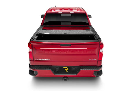 UnderCover Fusion AR32004L - PDM 2019 Dodge Ram 3500 Hard Folding Tonneau Cover 8 ft. Bed - Rugged Truck Gear