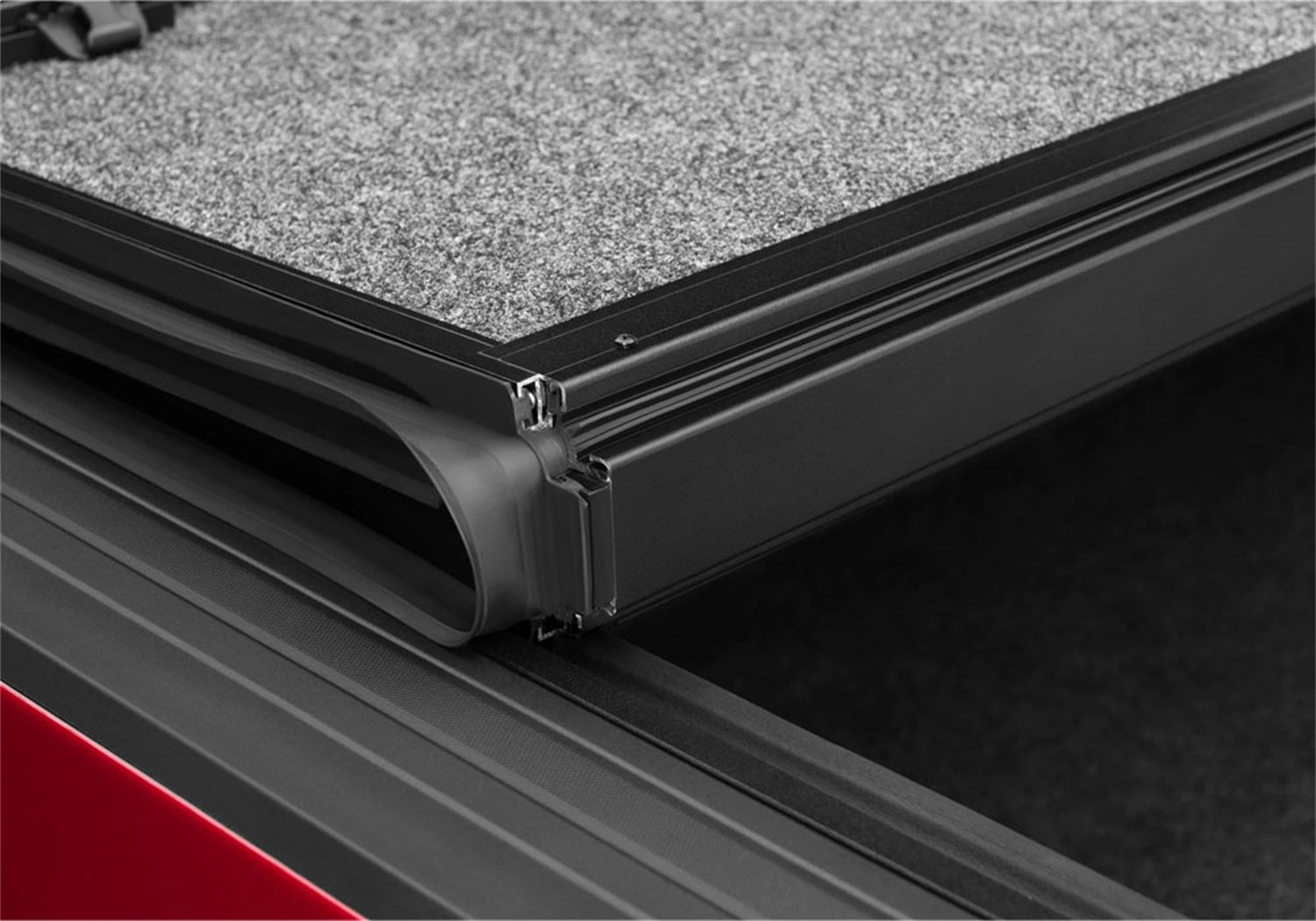 UnderCover Fusion AR32004L - PR4 2019 - 2021 Dodge Ram 3500 Hard Folding Tonneau Cover 8 ft. Bed - Rugged Truck Gear