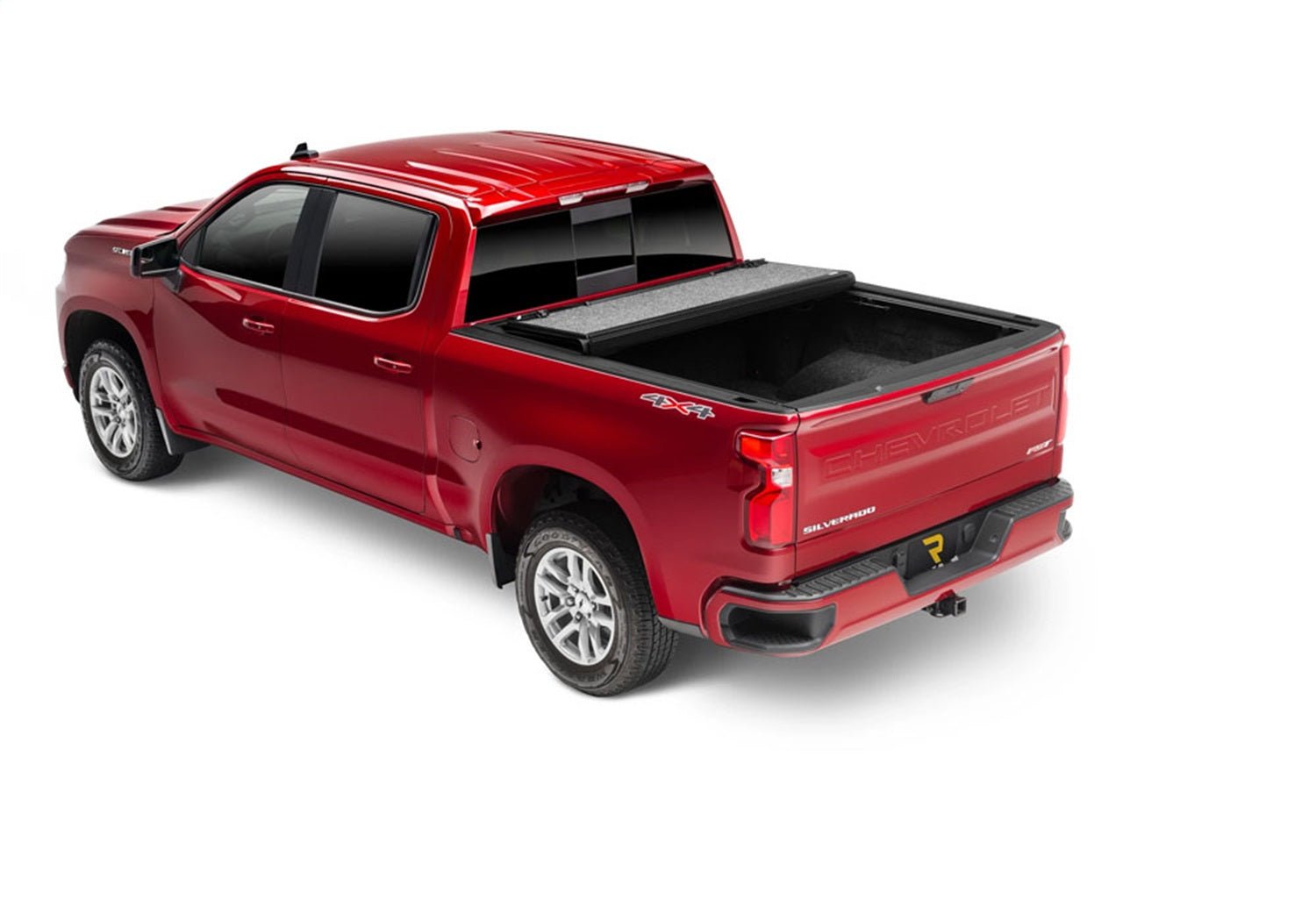UnderCover Fusion AR32004L - PW7 2019 - 2021 Dodge Ram 3500 Hard Folding Tonneau Cover 8 ft. Bed - Rugged Truck Gear