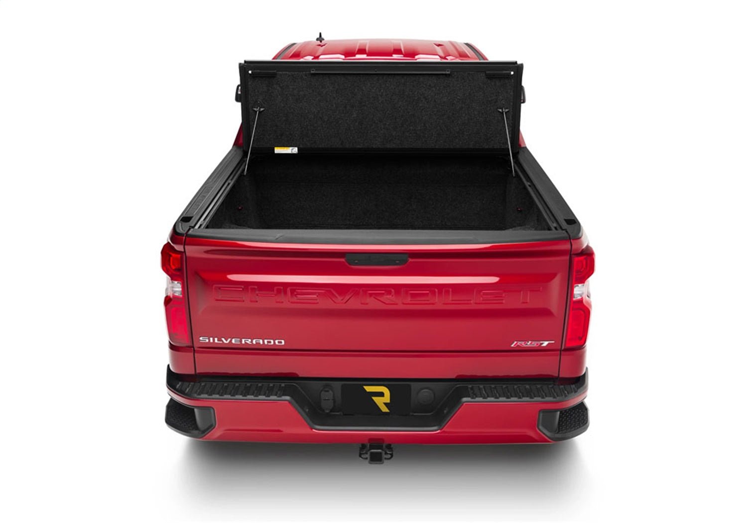 UnderCover Fusion AR32004L - PXR 2019 Dodge Ram 3500 Hard Folding Tonneau Cover 8 ft. Bed - Rugged Truck Gear