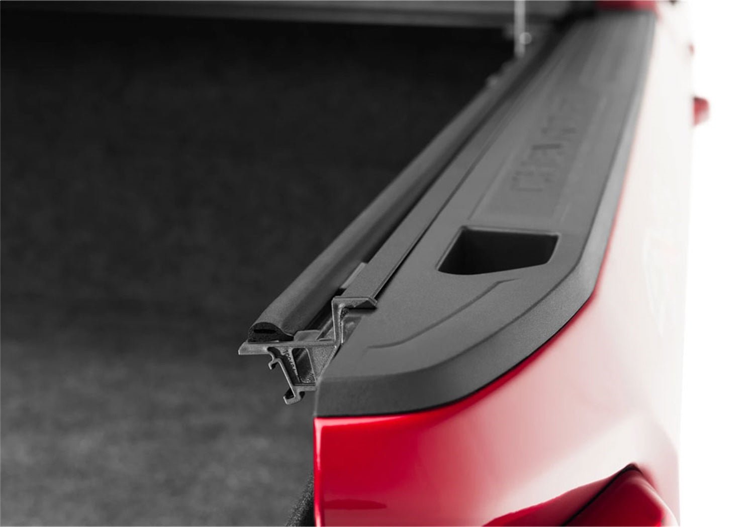 UnderCover Fusion AR32009L - KAR 2019 - 2023 Dodge Ram 1500 Hard Folding Tonneau Cover 8 ft. Bed - Rugged Truck Gear