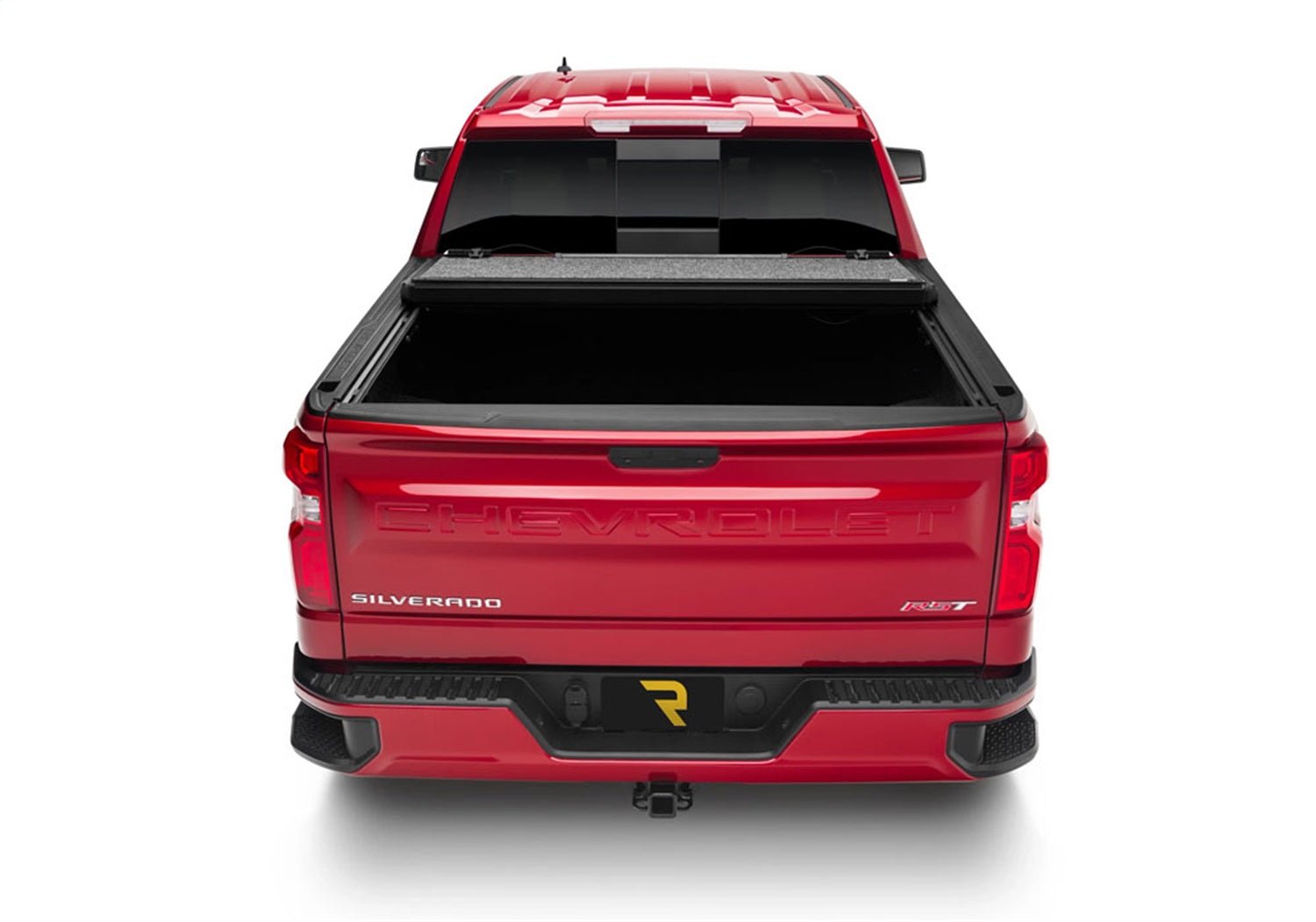 UnderCover Fusion AR32009L - KAR 2019 - 2023 Dodge Ram 1500 Hard Folding Tonneau Cover 8 ft. Bed - Rugged Truck Gear
