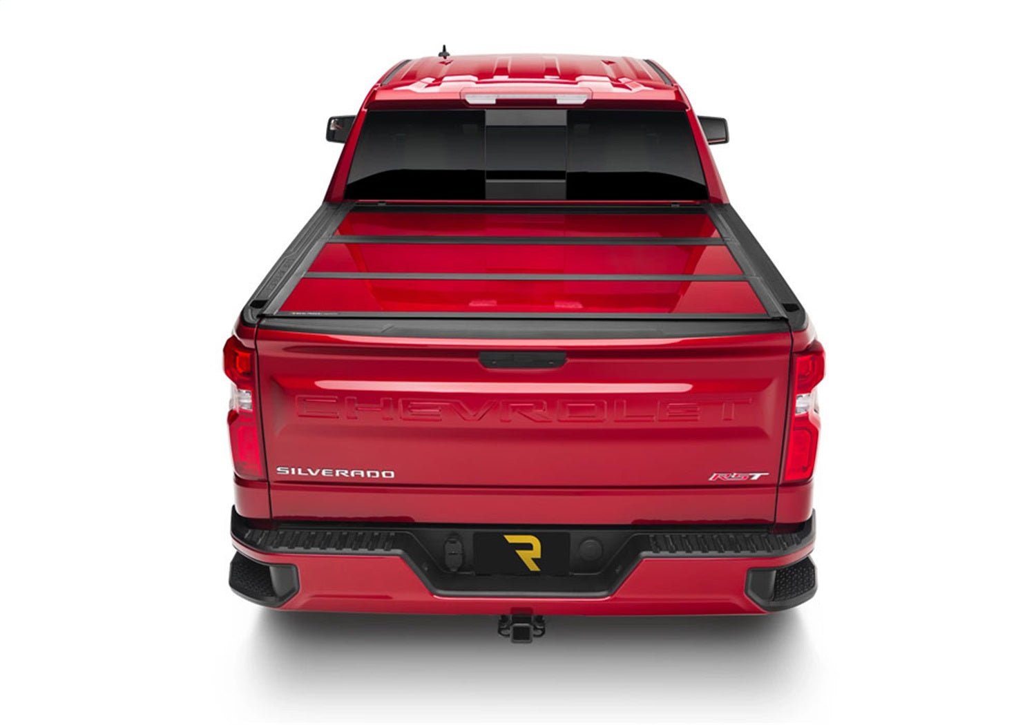 UnderCover Fusion AR32009L - KAR 2019 - 2023 Dodge Ram 1500 Hard Folding Tonneau Cover 8 ft. Bed - Rugged Truck Gear
