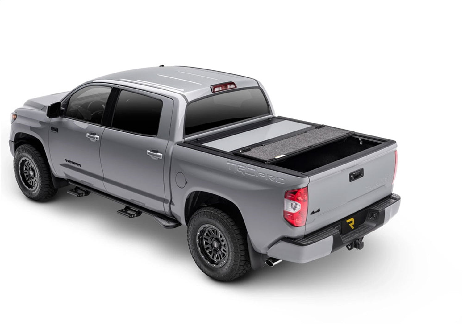 UnderCover Fusion AR42017L - 218 2022 - 2024 Toyota Tundra Hard Folding Tonneau Cover 6 ft. Bed - Rugged Truck Gear