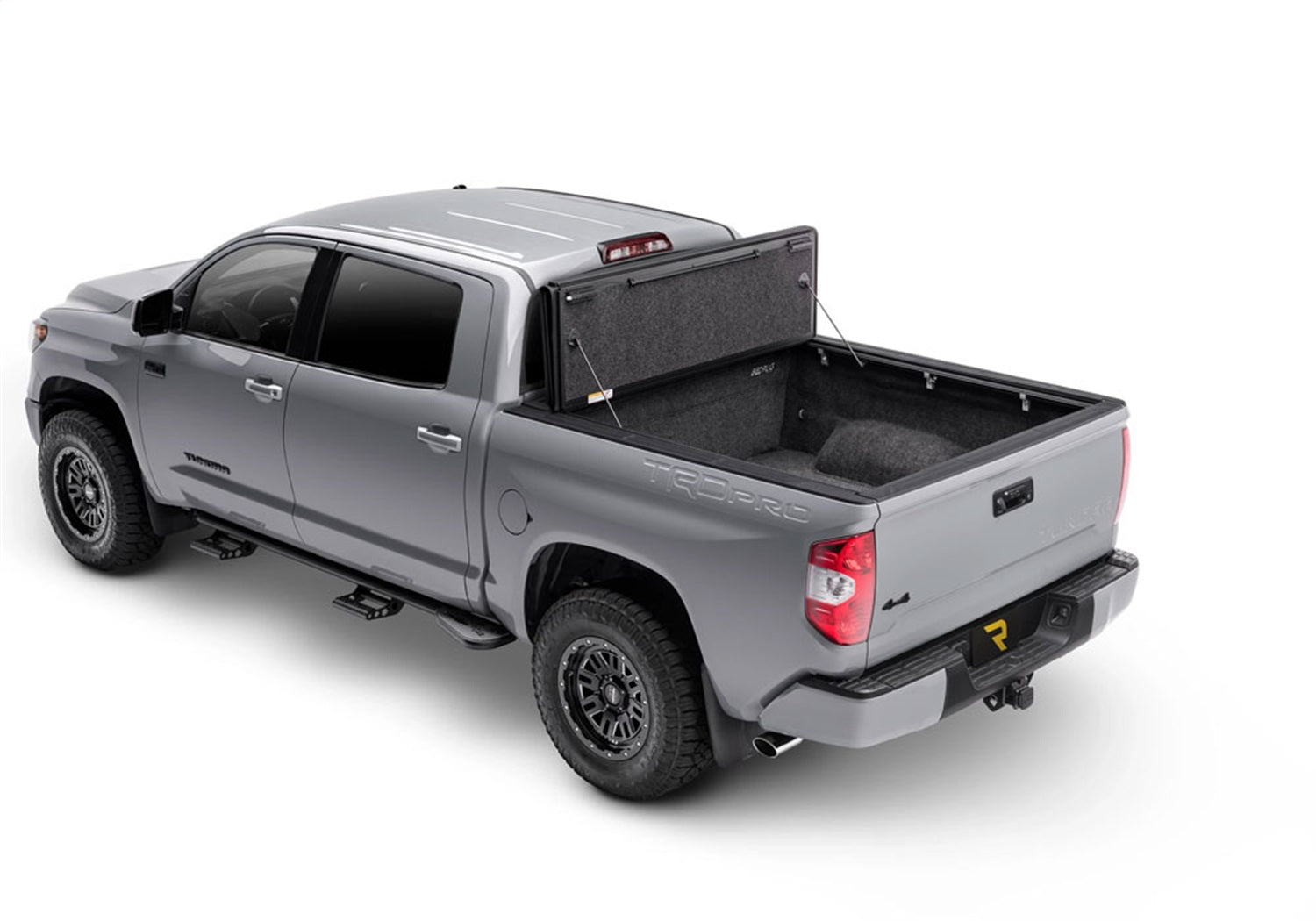 UnderCover Fusion AR42017L - 6X3 2022 Toyota Tundra Hard Folding Tonneau Cover 6 ft. Bed - Rugged Truck Gear