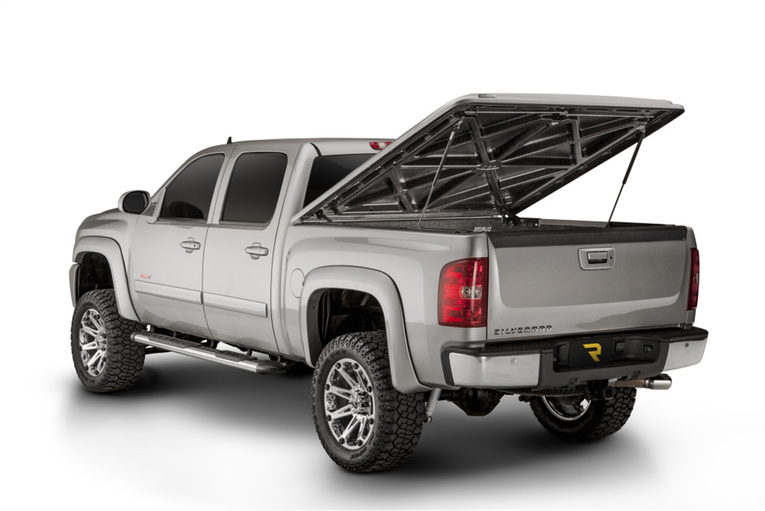 UnderCover LUX UC1166L - GAZ 2015 - 2022 Chevy Colorado One - Piece Tonneau Cover 8 ft. Bed - Rugged Truck Gear