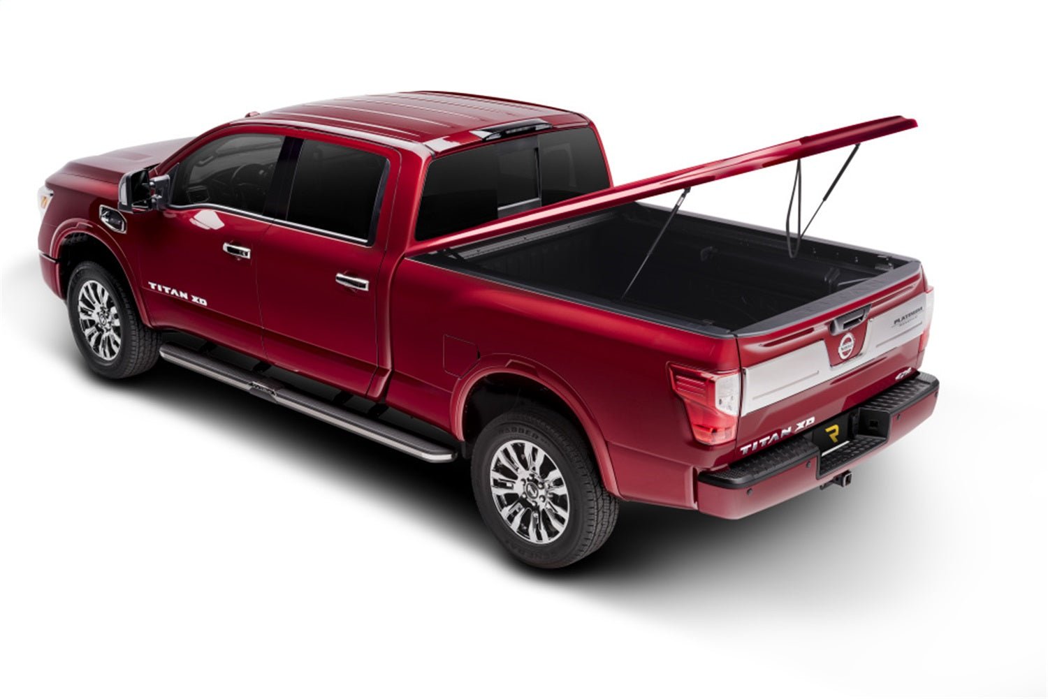 UnderCover SE Smooth UC5086S 2017 - 2024 Nissan TITAN One - Piece Tonneau Cover 8 ft. Bed - Rugged Truck Gear
