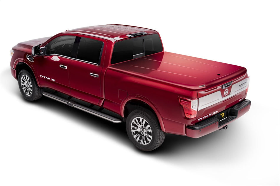 UnderCover SE Smooth UC5086S 2017 - 2024 Nissan TITAN One - Piece Tonneau Cover 8 ft. Bed - Rugged Truck Gear
