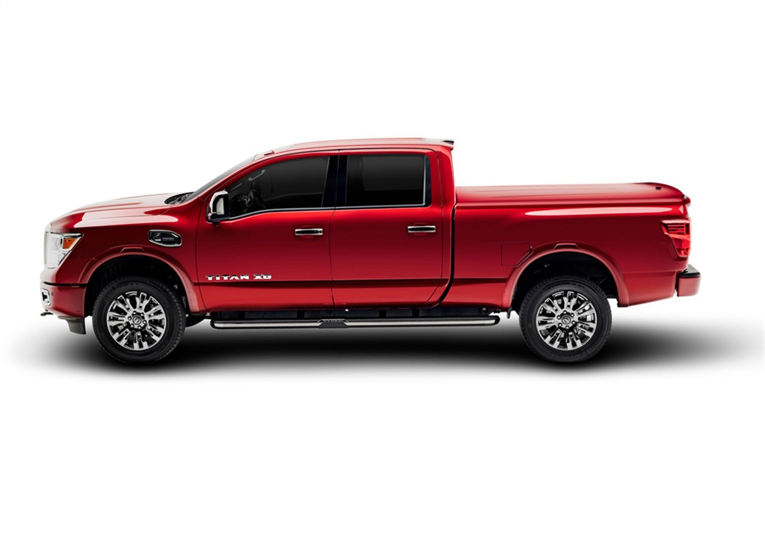 UnderCover SE Smooth UC5086S 2017 - 2024 Nissan TITAN One - Piece Tonneau Cover 8 ft. Bed - Rugged Truck Gear