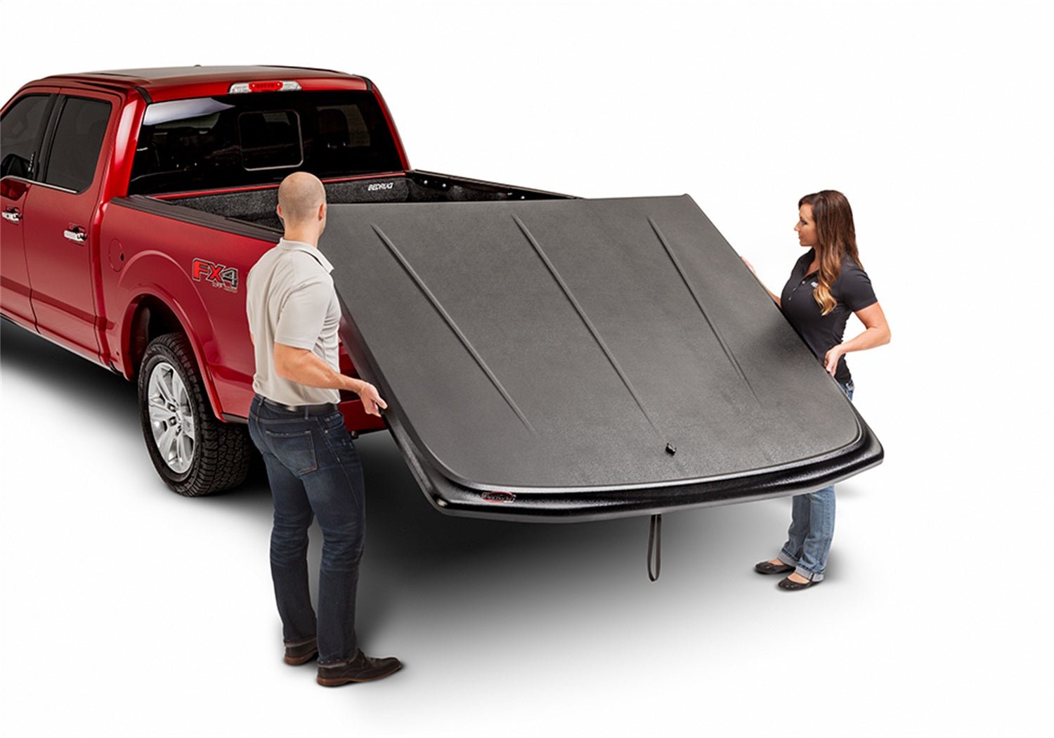 UnderCover SE UC2126 2008 - 2016 Ford F250/F350 Super Duty One - Piece Tonneau Cover 8 ft. Bed - Rugged Truck Gear