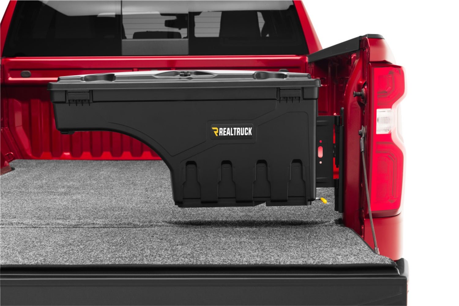UnderCover Swing Case SC103P 2015 - 2016 Chevy Colorado Passenger Side Truck Bed Toolbox 6 ft. Bed - Rugged Truck Gear