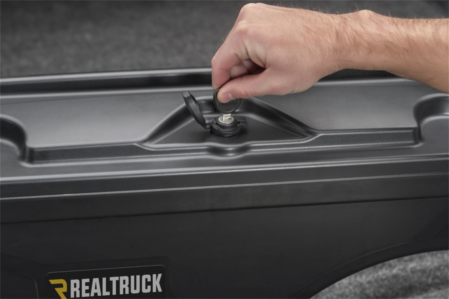 UnderCover Swing Case SC105D 2020 - 2024 Chevy Silverado 2500/3500 HD Driver Side Truck Bed Toolbox 8 ft. Bed - Rugged Truck Gear