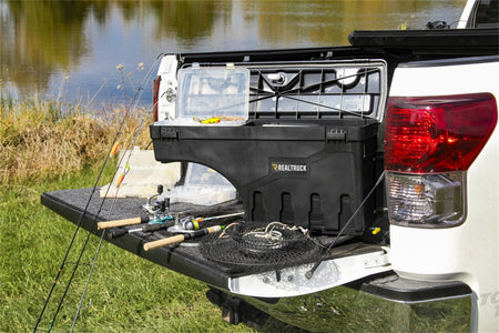 UnderCover Swing Case SC200P 1999 - 2016 Ford F250/F350 Super Duty Passenger Side Truck Bed Toolbox 8 ft. Bed - Rugged Truck Gear