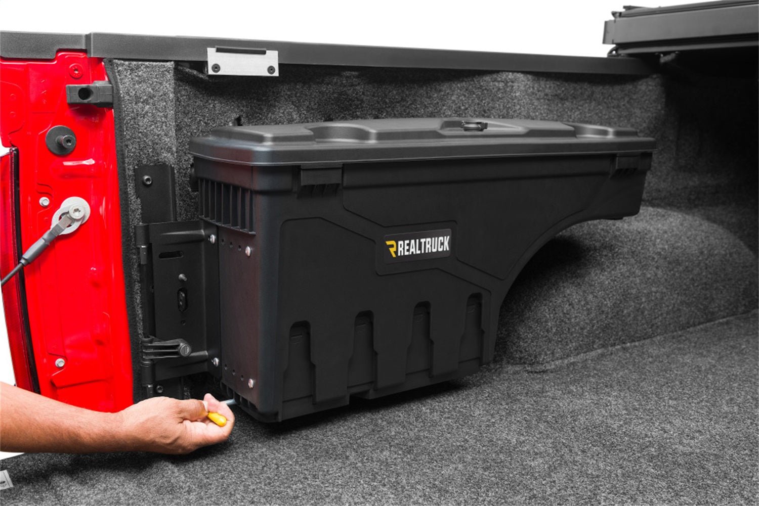 UnderCover Swing Case SC203D 2015 - 2021 Ford F150 Driver Side Truck Bed Toolbox 6 ft. Bed - Rugged Truck Gear