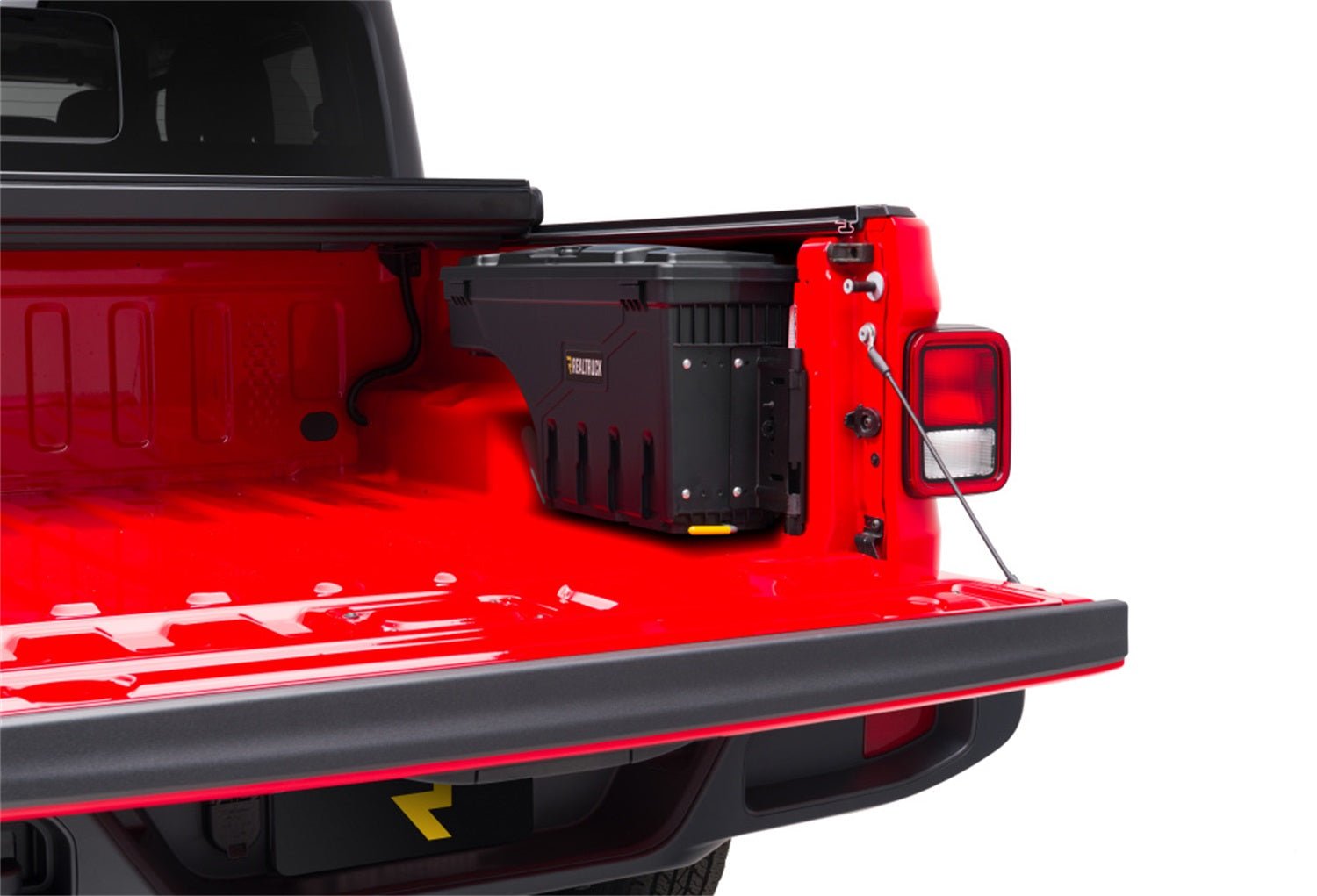 UnderCover Swing Case SC304P 2020 - 2024 Jeep Gladiator JT Passenger Side Truck Bed Toolbox 6 ft. Bed - Rugged Truck Gear