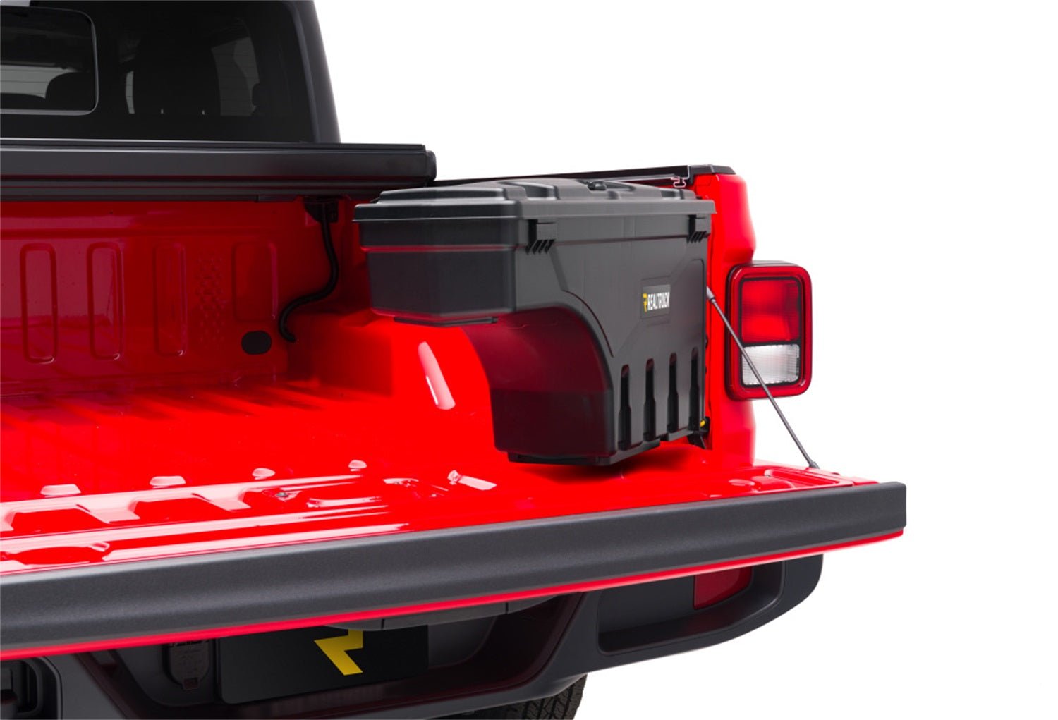 UnderCover Swing Case SC304P 2020 - 2024 Jeep Gladiator JT Passenger Side Truck Bed Toolbox 6 ft. Bed - Rugged Truck Gear