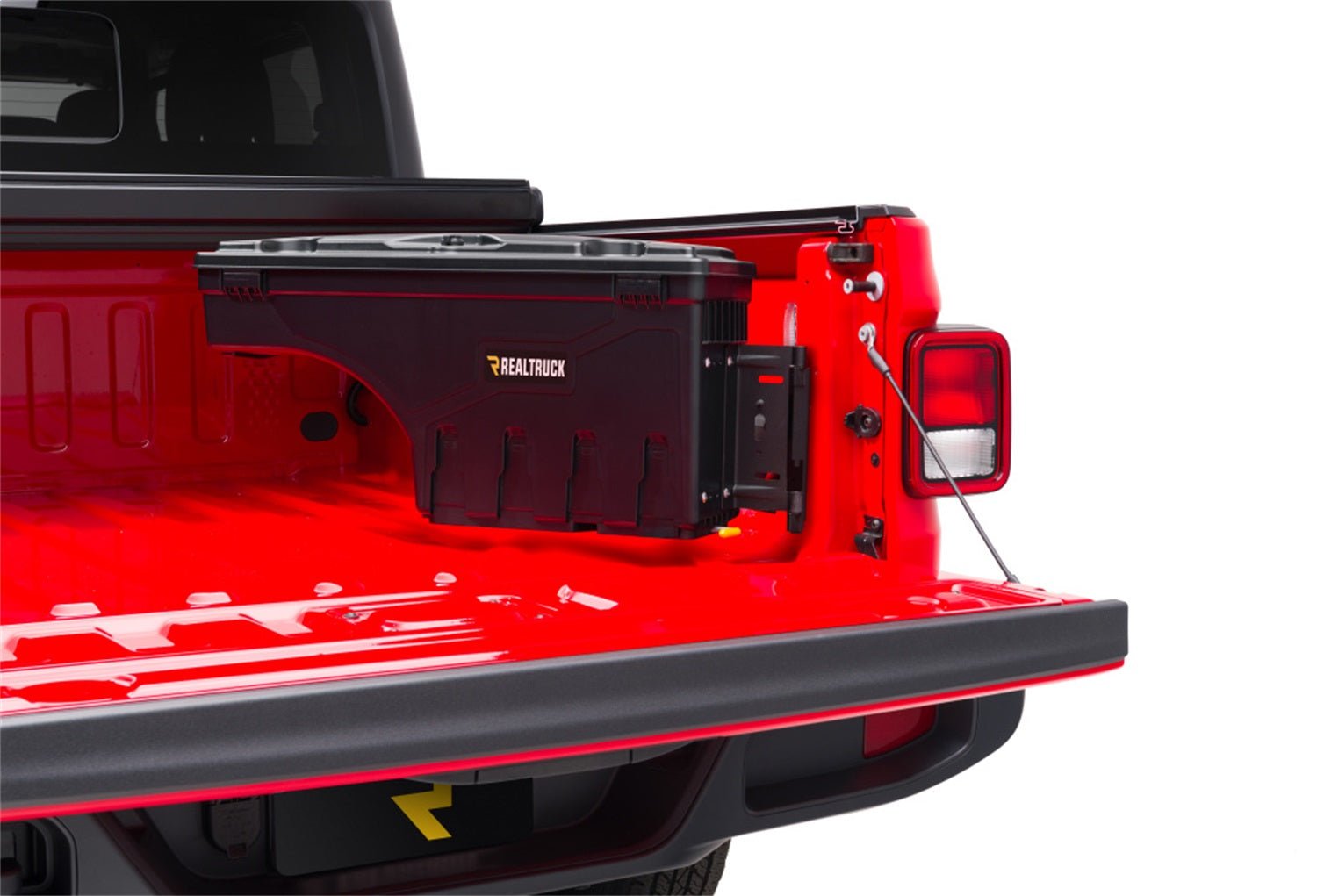 UnderCover Swing Case SC304P 2020 - 2024 Jeep Gladiator JT Passenger Side Truck Bed Toolbox 6 ft. Bed - Rugged Truck Gear