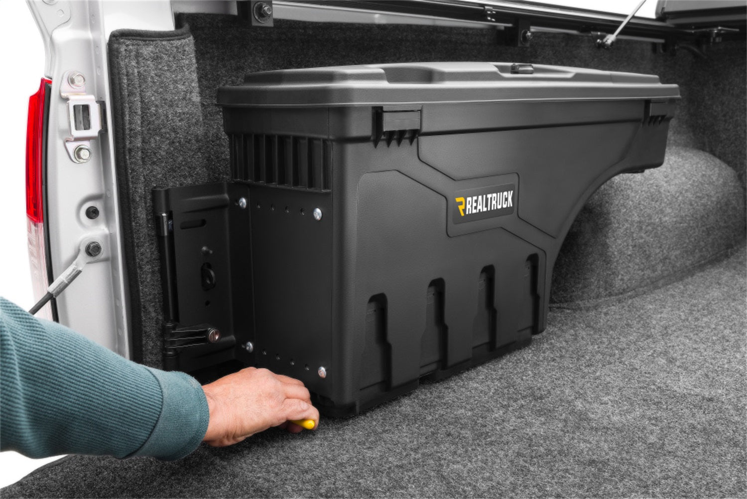 UnderCover Swing Case SC503D 2022 Nissan Frontier Driver Side Truck Bed Toolbox 6 ft. Bed - Rugged Truck Gear