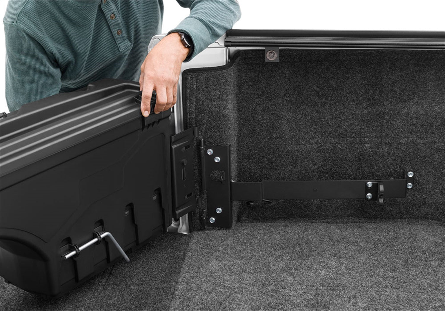 UnderCover Swing Case SC503D 2022 Nissan Frontier Driver Side Truck Bed Toolbox 6 ft. Bed - Rugged Truck Gear
