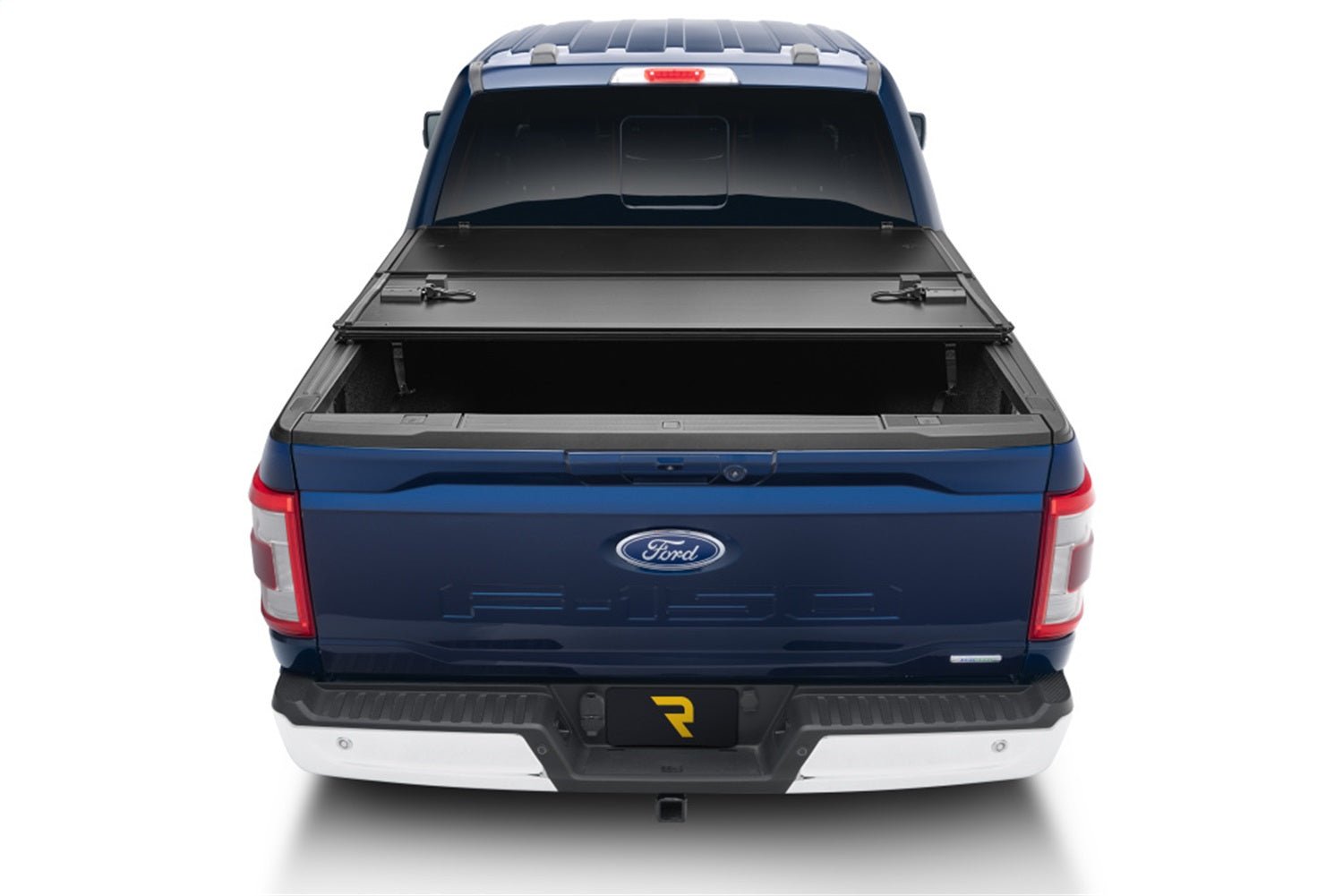 UnderCover Triad TR26030 2004 - 2024 Ford F150 Hard Folding Tonneau Cover 8 ft. Bed - Rugged Truck Gear