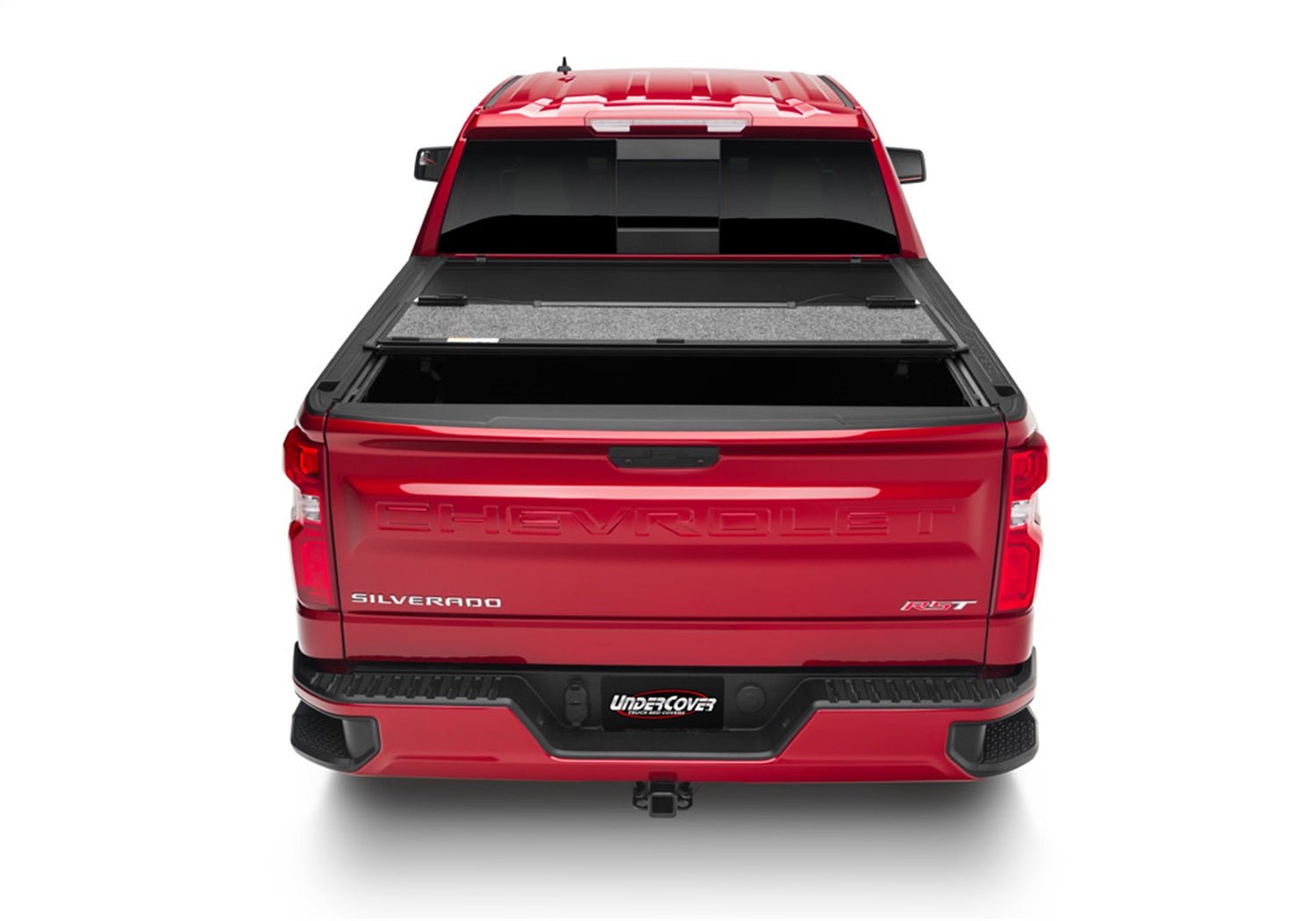 UnderCover Ultra Flex UX12008 2007 - 2014 GMC Sierra 2500/3500 HD Hard Folding Tonneau Cover 8 ft. Bed - Rugged Truck Gear