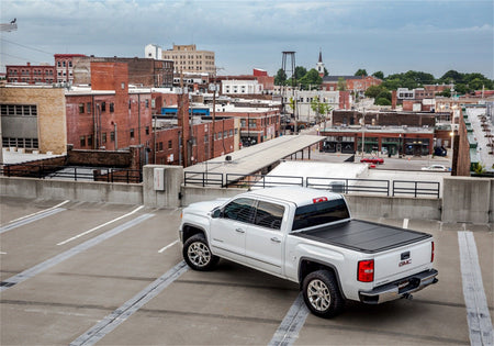 UnderCover Ultra Flex UX12019 2014 - 2019 GMC Sierra 2500/3500 HD Hard Folding Tonneau Cover 8 ft. Bed - Rugged Truck Gear