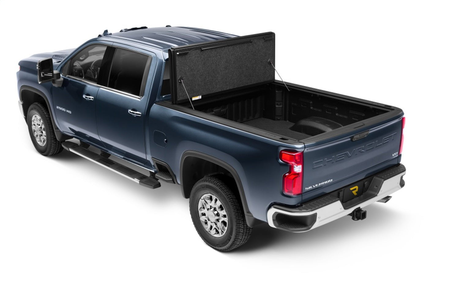 UnderCover Ultra Flex UX12026 2020 - 2024 Chevy Silverado 2500/3500 HD Hard Folding Tonneau Cover 8 ft. Bed - Rugged Truck Gear