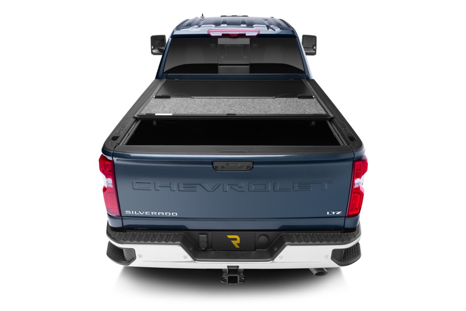 UnderCover Ultra Flex UX12026 2020 - 2024 Chevy Silverado 2500/3500 HD Hard Folding Tonneau Cover 8 ft. Bed - Rugged Truck Gear