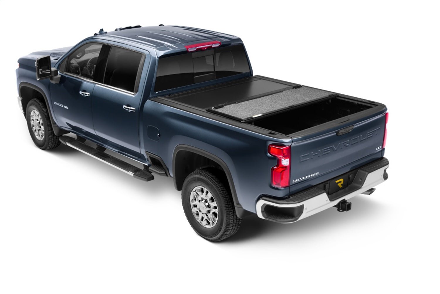 UnderCover Ultra Flex UX12026 2020 - 2024 Chevy Silverado 2500/3500 HD Hard Folding Tonneau Cover 8 ft. Bed - Rugged Truck Gear