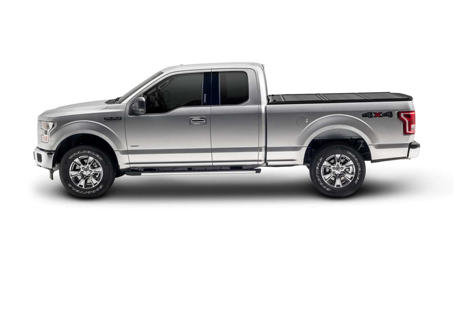 UnderCover Ultra Flex UX22002 2004 - 2008 Ford F150 Hard Folding Tonneau Cover 6 ft. Bed - Rugged Truck Gear
