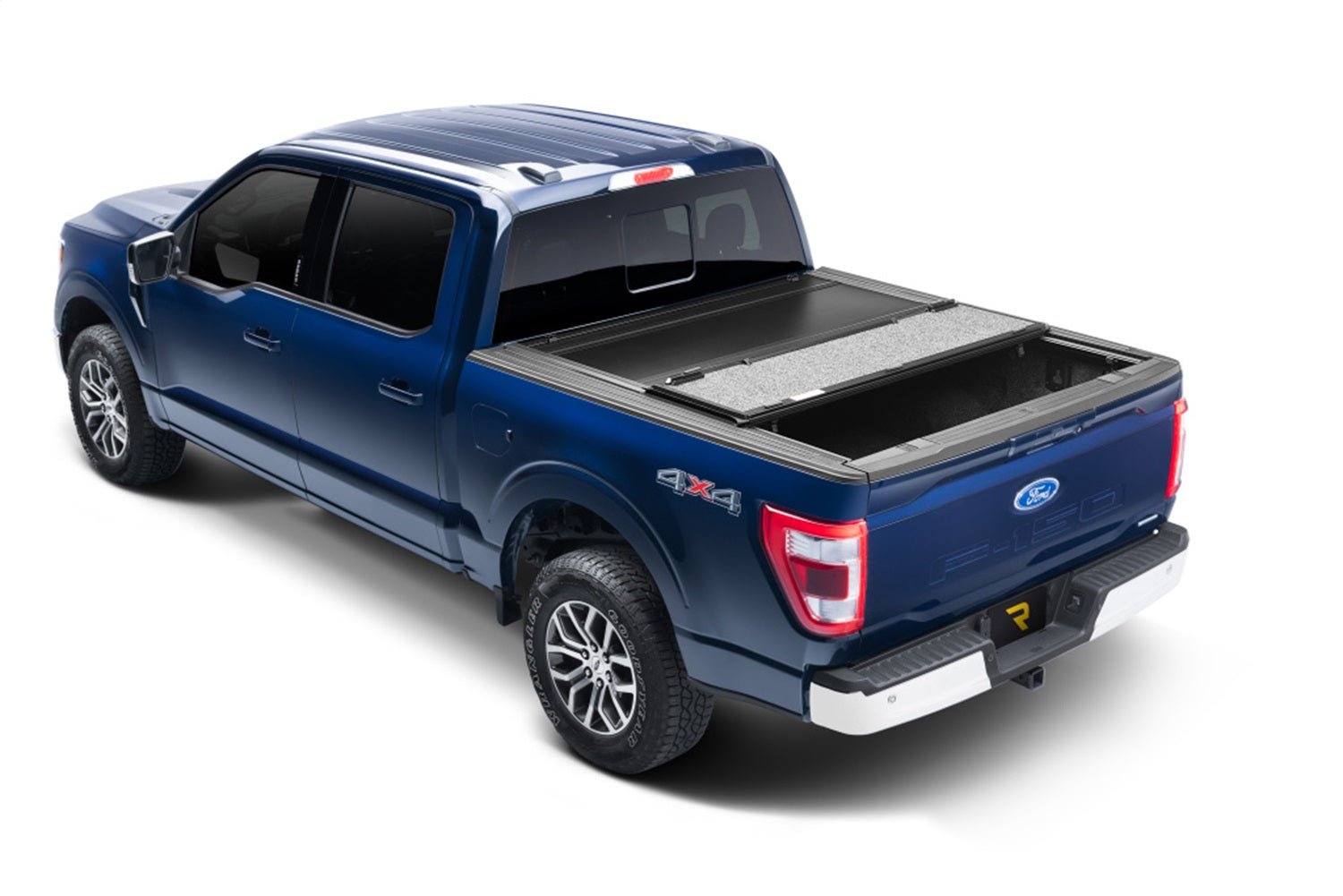 UnderCover Ultra Flex UX22030 2021 - 2024 Ford F150 Hard Folding Tonneau Cover 8 ft. Bed - Rugged Truck Gear