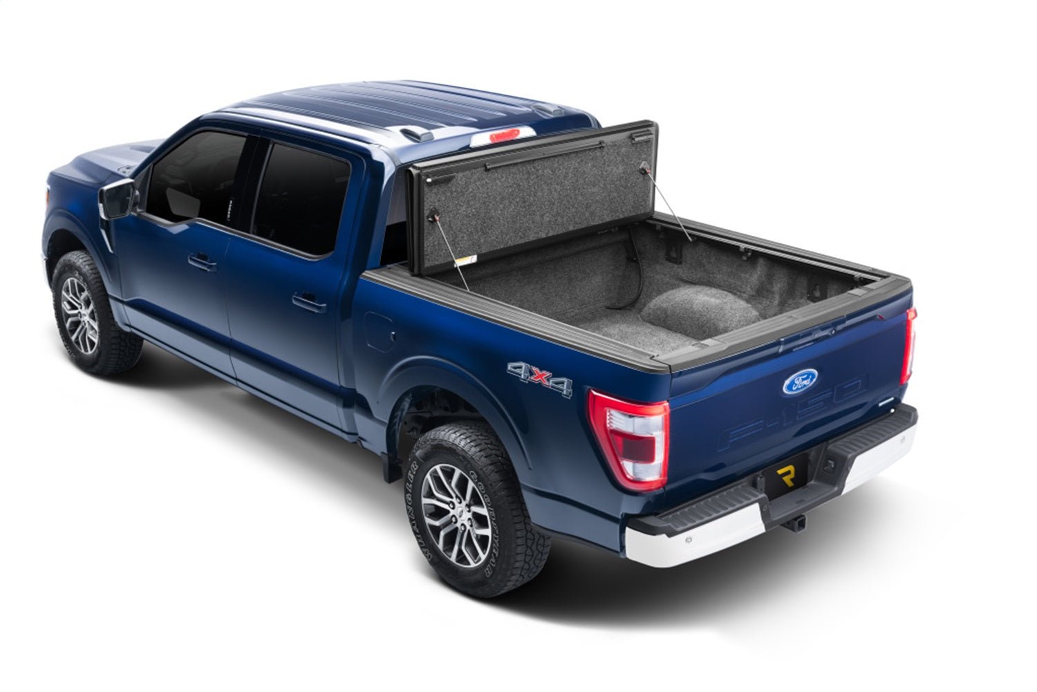 UnderCover Ultra Flex UX22030 2021 - 2024 Ford F150 Hard Folding Tonneau Cover 8 ft. Bed - Rugged Truck Gear