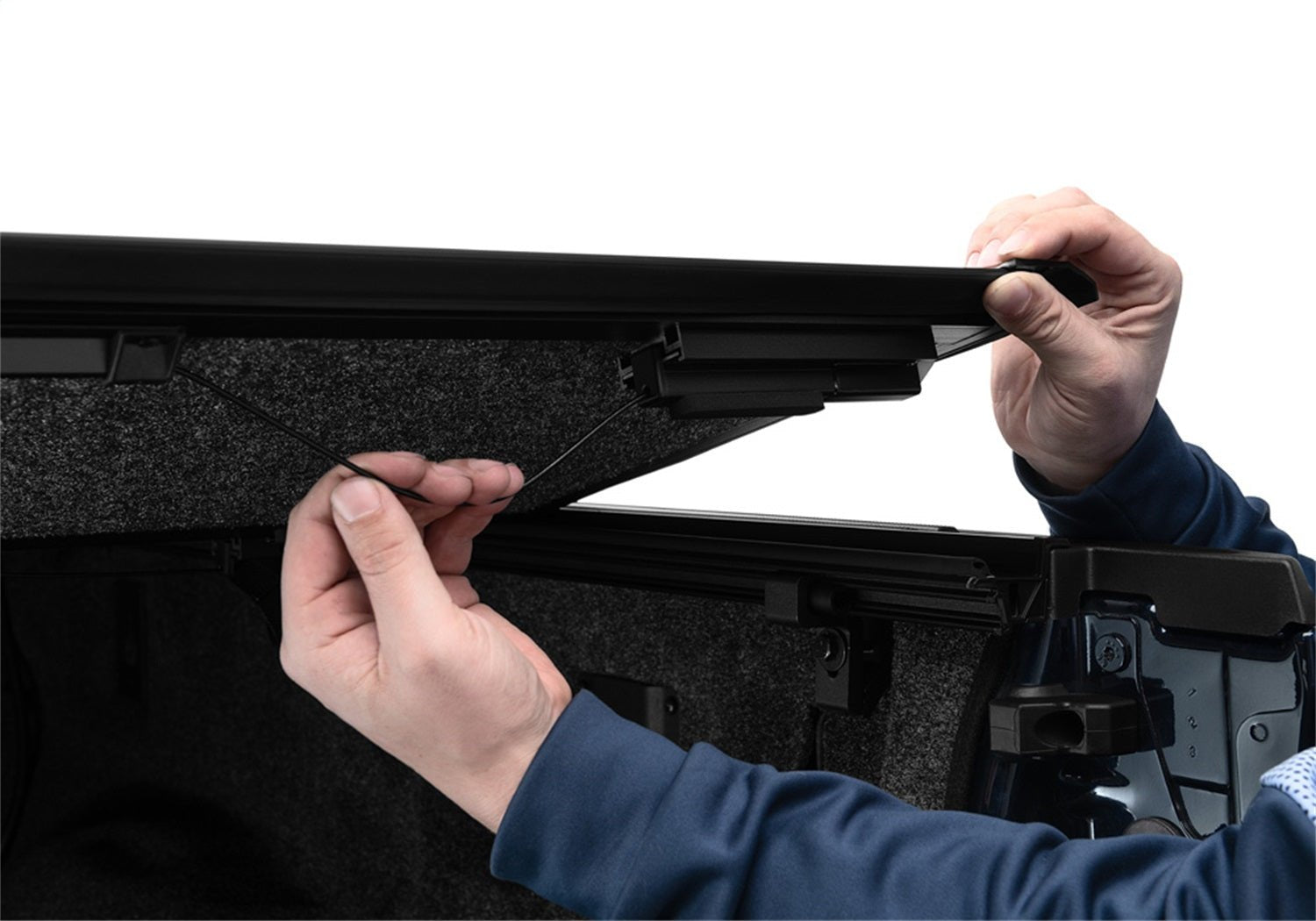 UnderCover Ultra Flex UX22030 2021 - 2024 Ford F150 Hard Folding Tonneau Cover 8 ft. Bed - Rugged Truck Gear