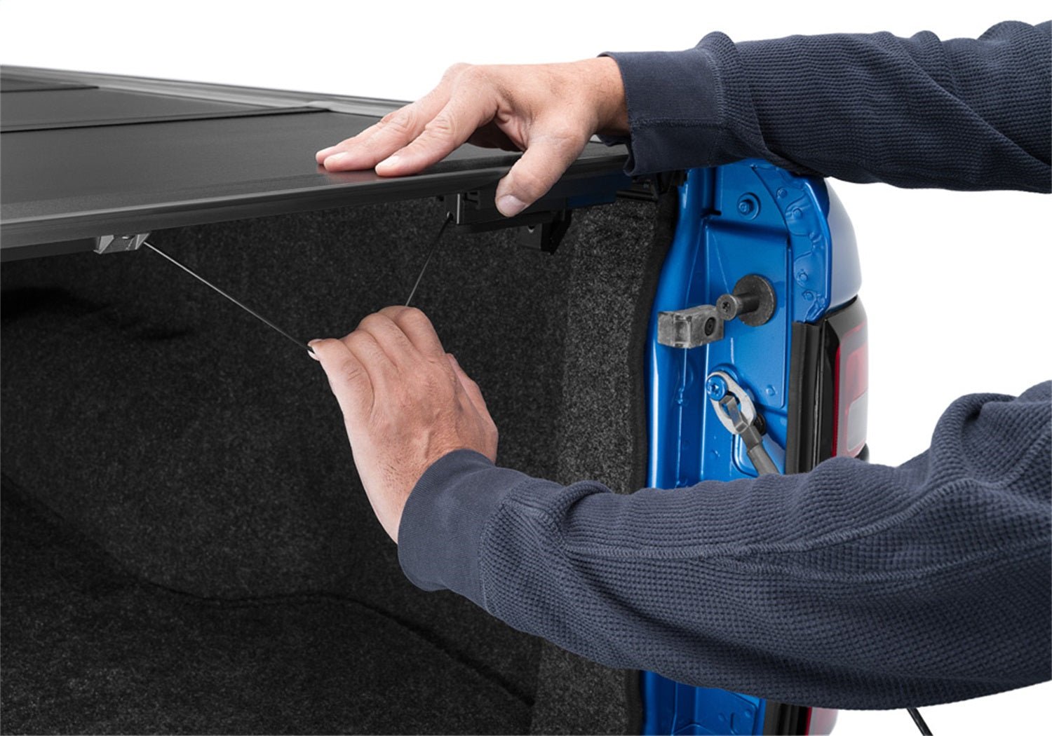 UnderCover Ultra Flex UX32005 2011 - 2023 Dodge Ram 1500 Hard Folding Tonneau Cover 8 ft. Bed - Rugged Truck Gear