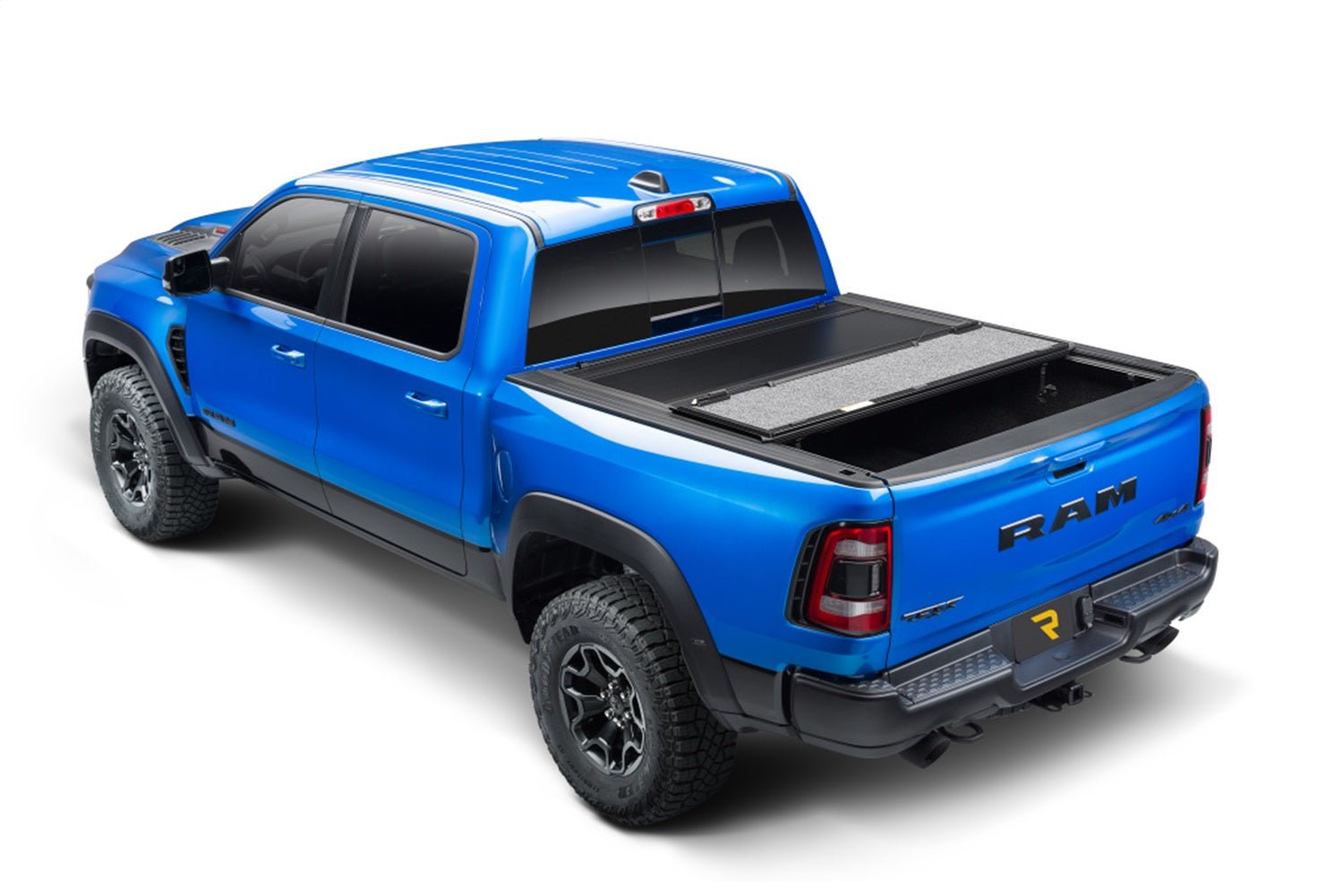 UnderCover Ultra Flex UX32005 2011 - 2023 Dodge Ram 1500 Hard Folding Tonneau Cover 8 ft. Bed - Rugged Truck Gear