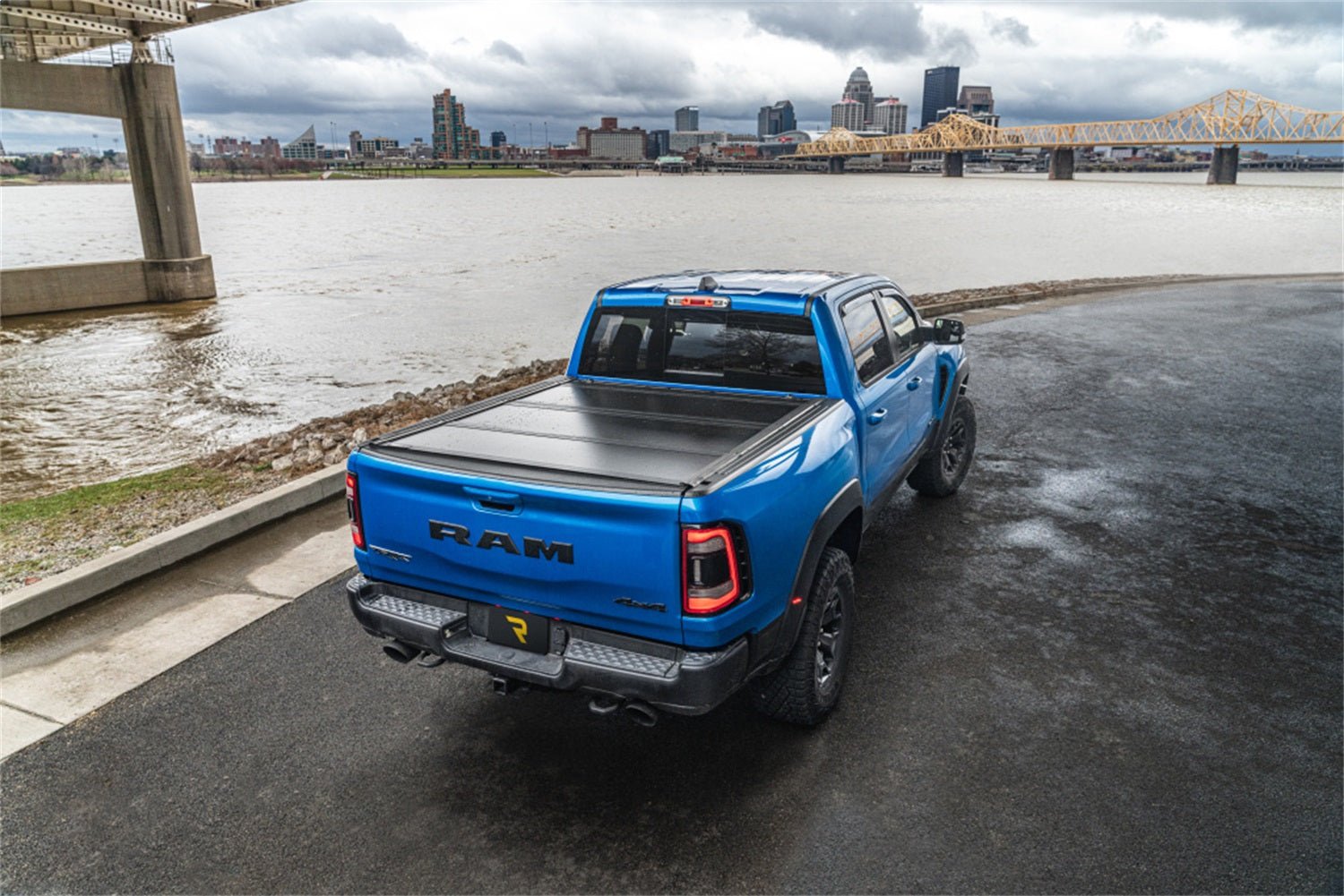 UnderCover Ultra Flex UX32008 2019 - 2024 Dodge Ram 1500 Hard Folding Tonneau Cover 6 ft. Bed - Rugged Truck Gear