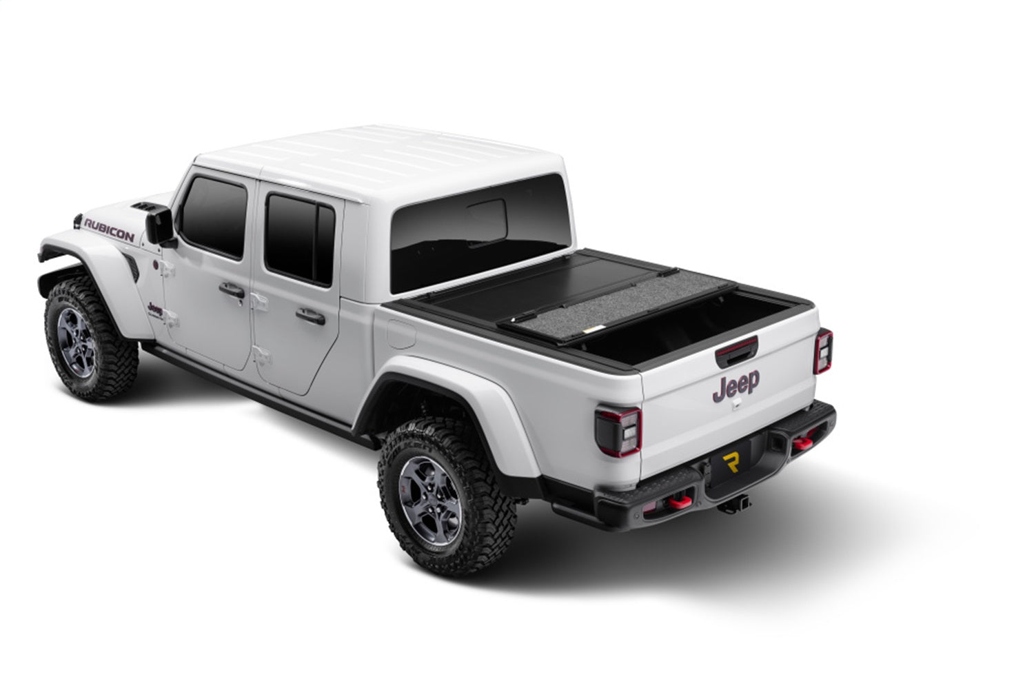 UnderCover Ultra Flex UX32010 2020 - 2024 Jeep Gladiator JT Hard Folding Tonneau Cover 6 ft. Bed - Rugged Truck Gear