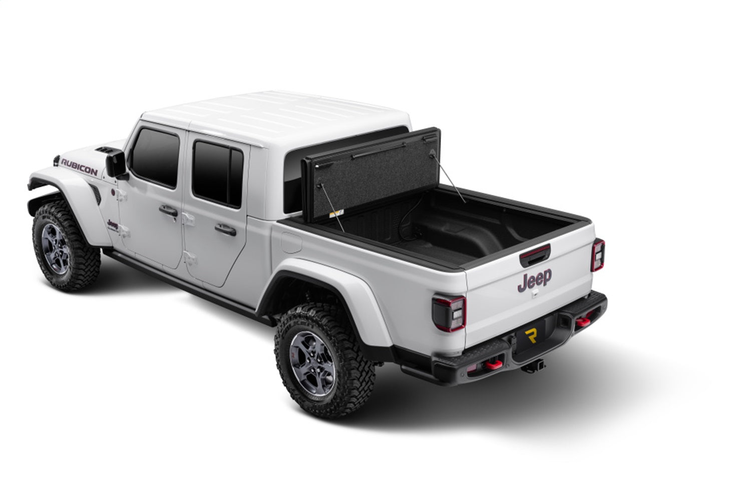 UnderCover Ultra Flex UX32010 2020 - 2024 Jeep Gladiator JT Hard Folding Tonneau Cover 6 ft. Bed - Rugged Truck Gear