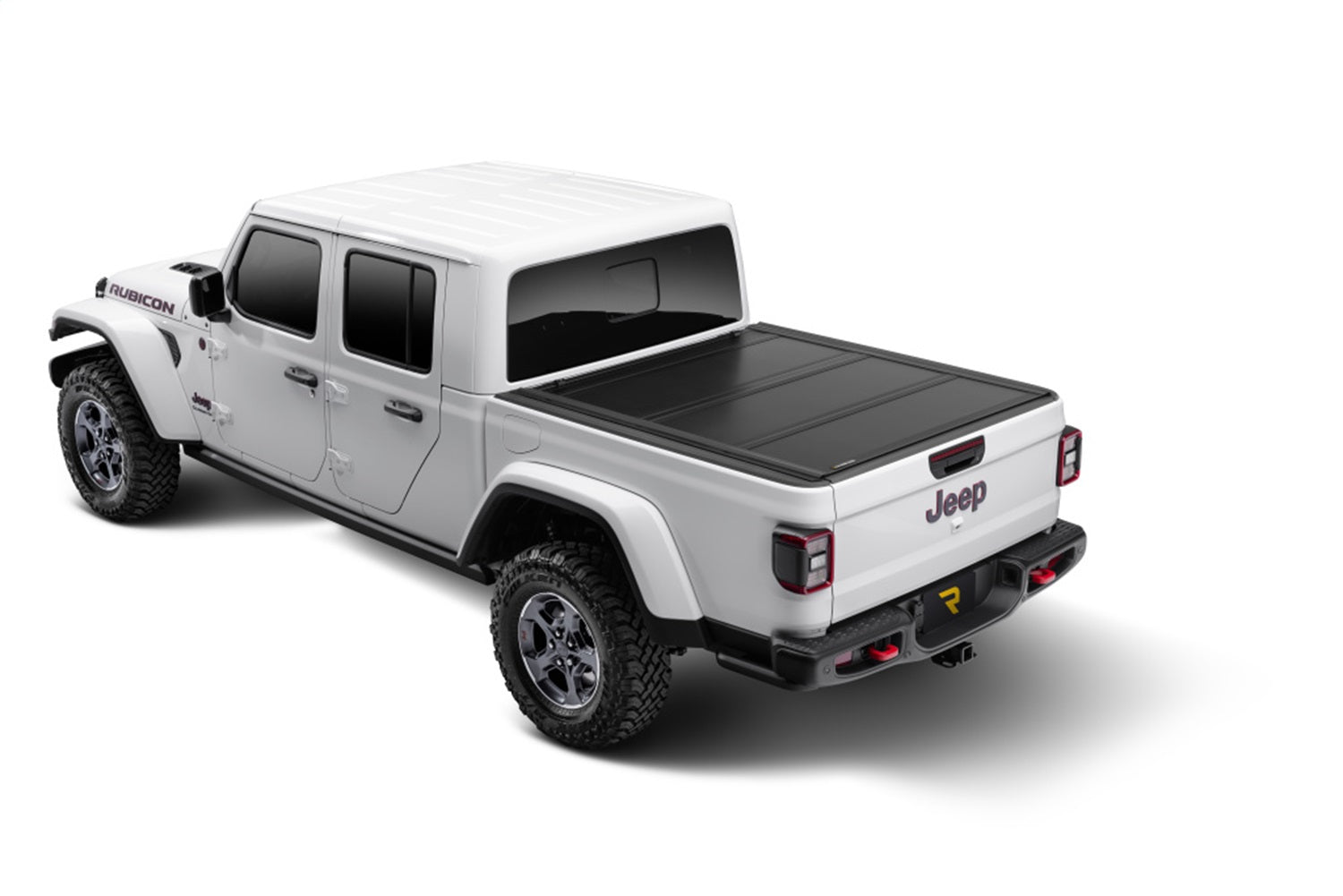 UnderCover Ultra Flex UX32010 2020 - 2024 Jeep Gladiator JT Hard Folding Tonneau Cover 6 ft. Bed - Rugged Truck Gear