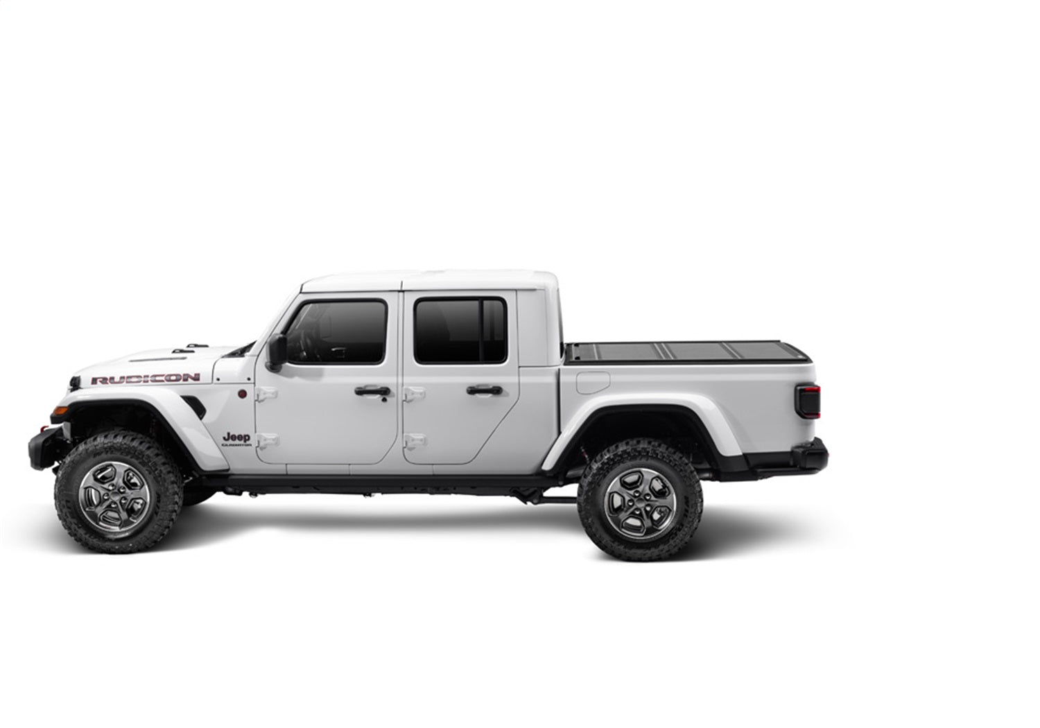 UnderCover Ultra Flex UX32010 2020 - 2024 Jeep Gladiator JT Hard Folding Tonneau Cover 6 ft. Bed - Rugged Truck Gear
