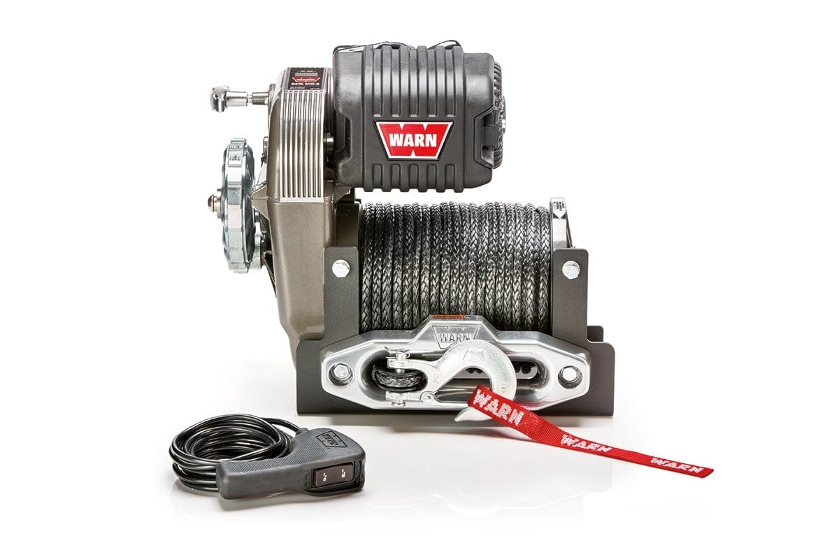 WARN 106175 M8274 - S 10k Synthetic Winch - Rugged Truck Gear