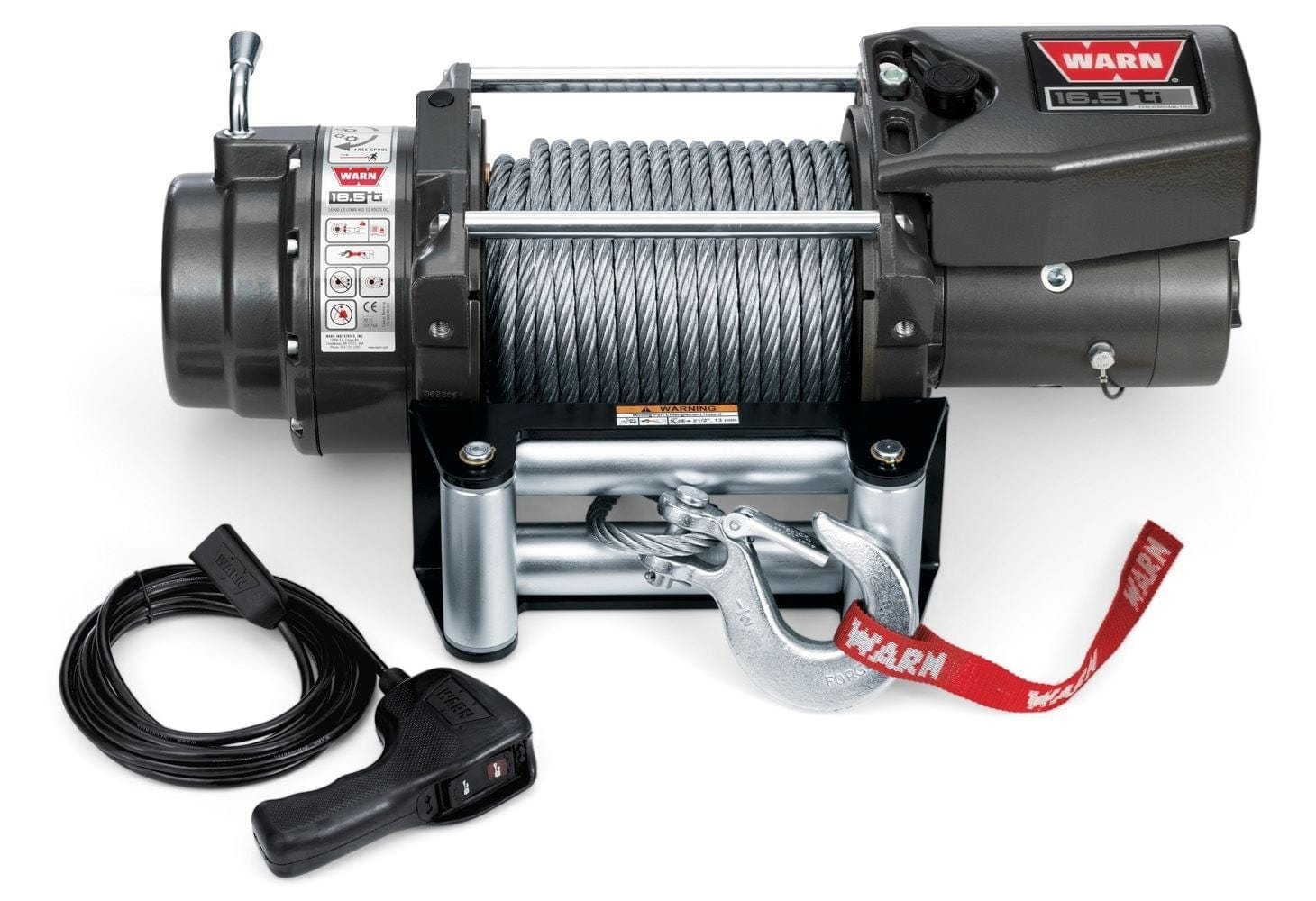 WARN 16.5ti 68801 16.5K Large Size Truck Winch - Rugged Truck Gear