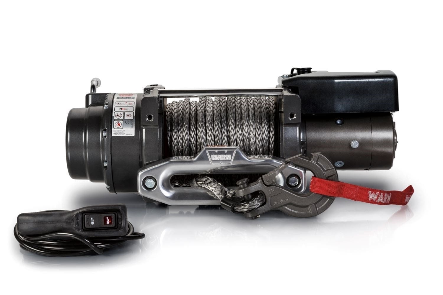 WARN 16.5ti 97740 16.5K Large Size Truck Winch SYNTHETIC - Rugged Truck Gear