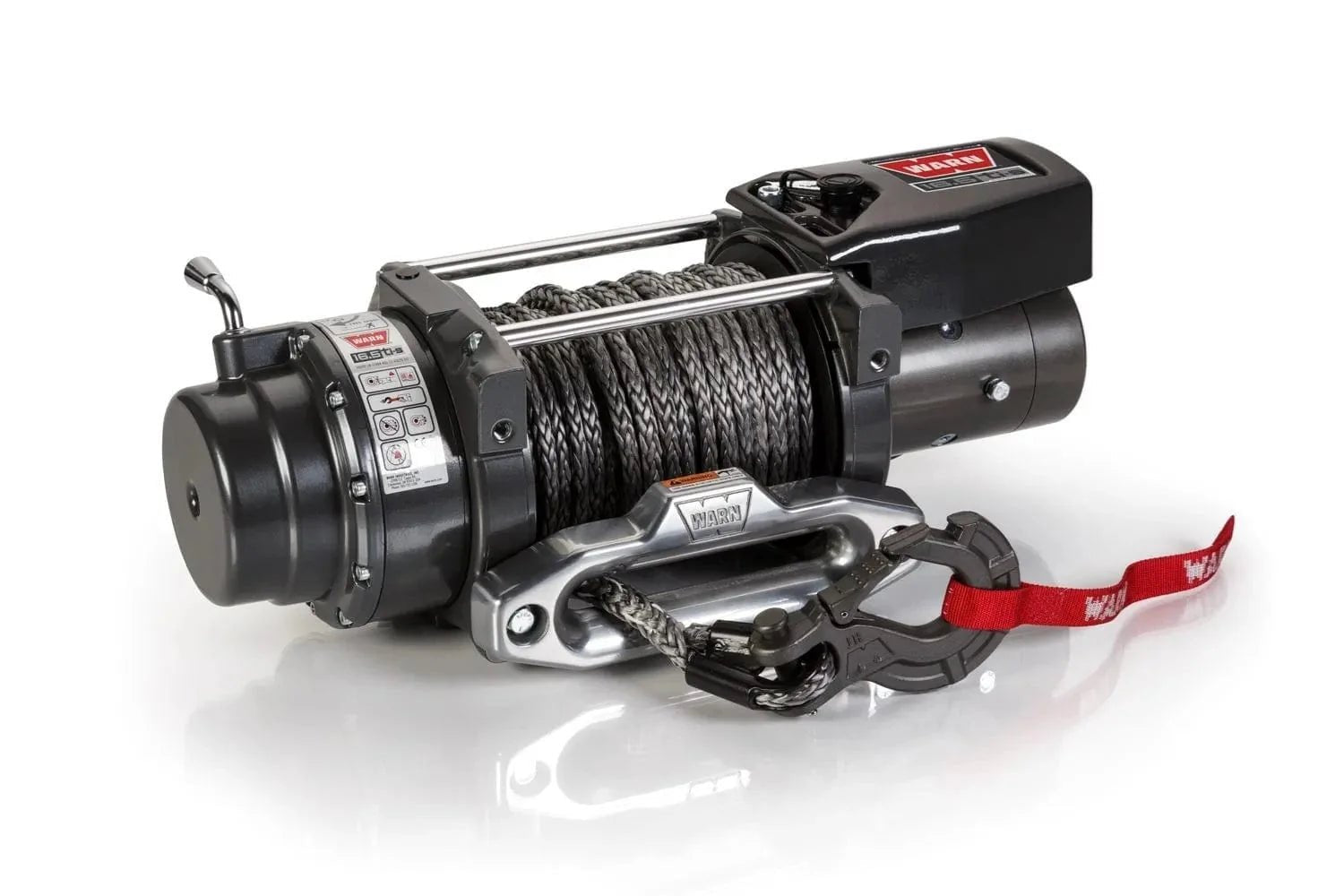 WARN 16.5ti 97740 16.5K Large Size Truck Winch SYNTHETIC - Rugged Truck Gear