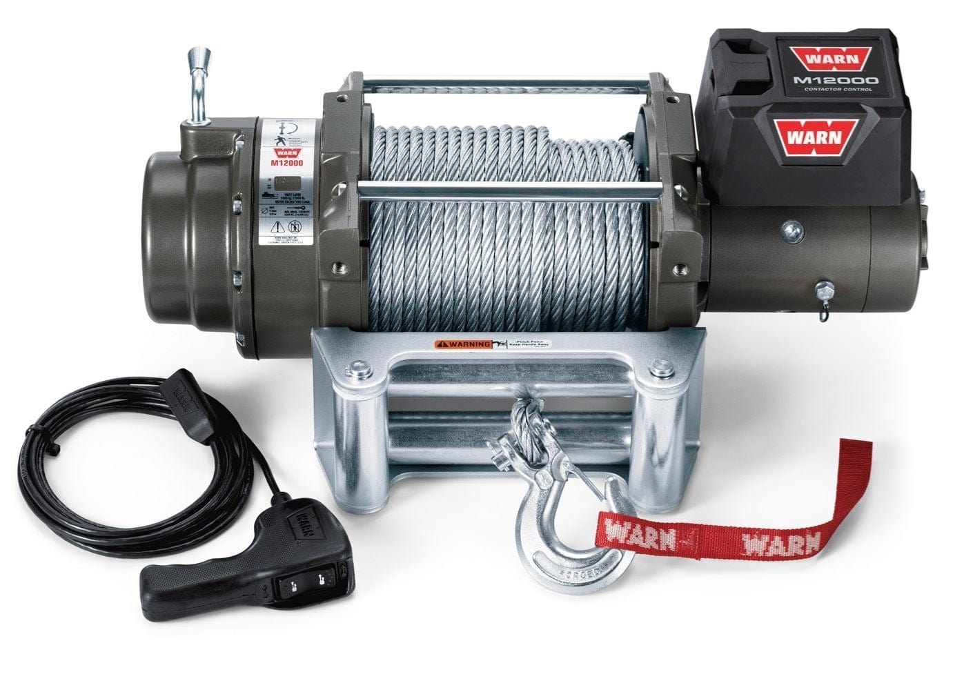 WARN 17801 M12 12V Heavy Weight Winch - Rugged Truck Gear