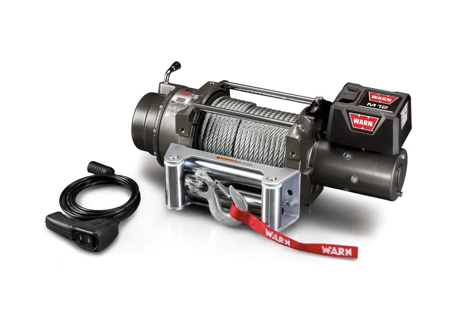 WARN 17801 M12 12V Heavy Weight Winch - Rugged Truck Gear