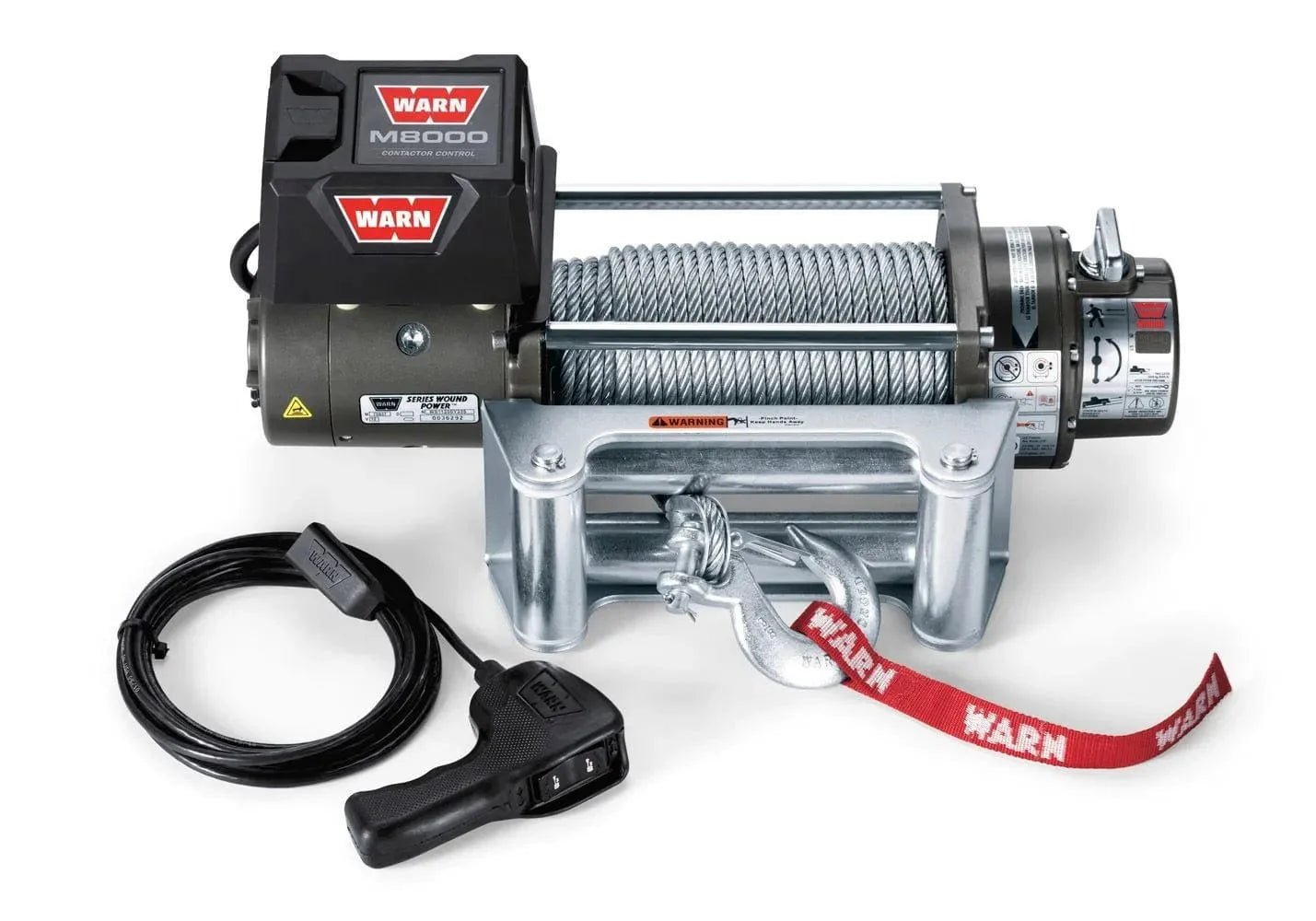 WARN 26502 M8000 Truck Winch 8K - Rugged Truck Gear