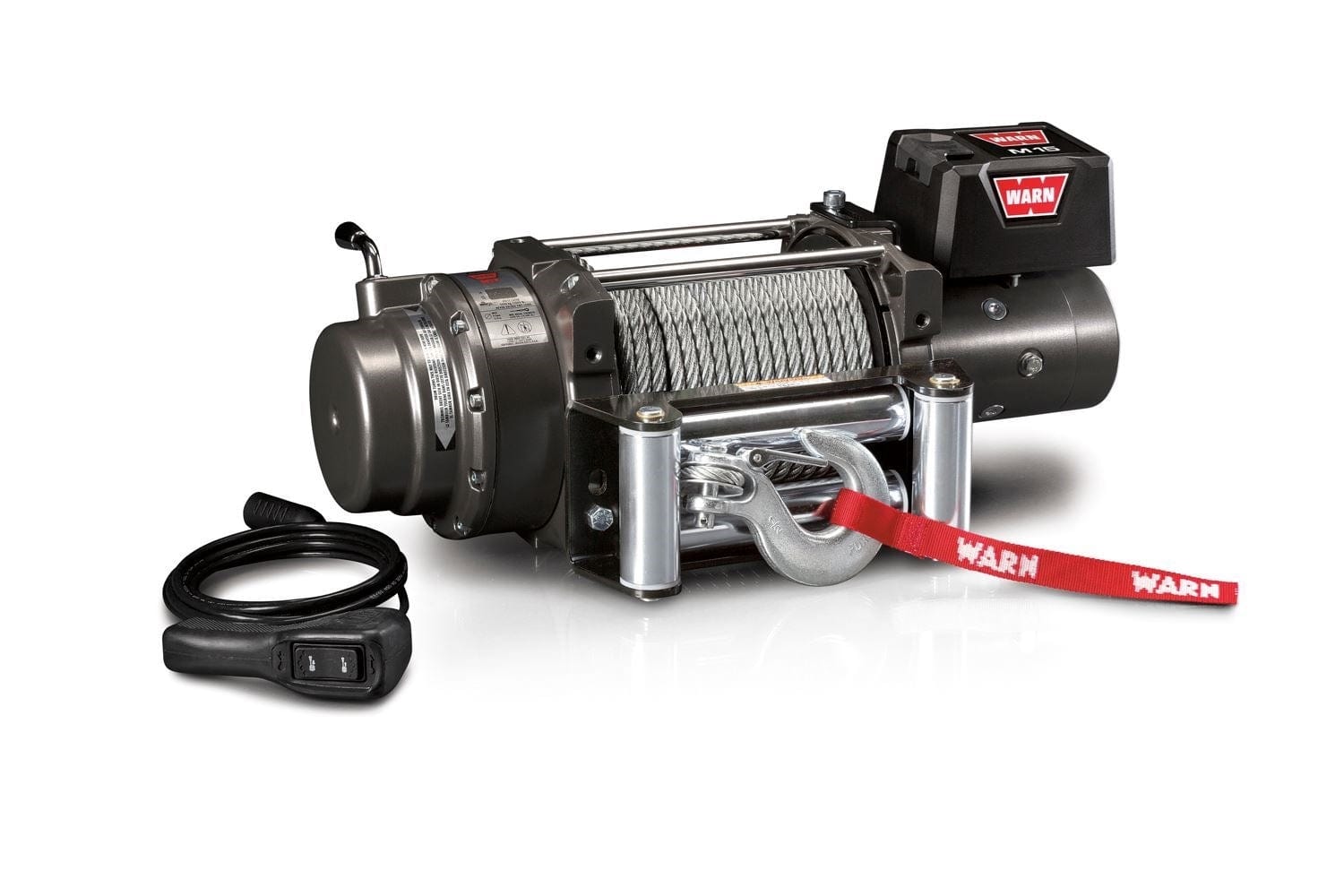 WARN 47801 M15000 15K Heavy Duty Truck Winch - Rugged Truck Gear