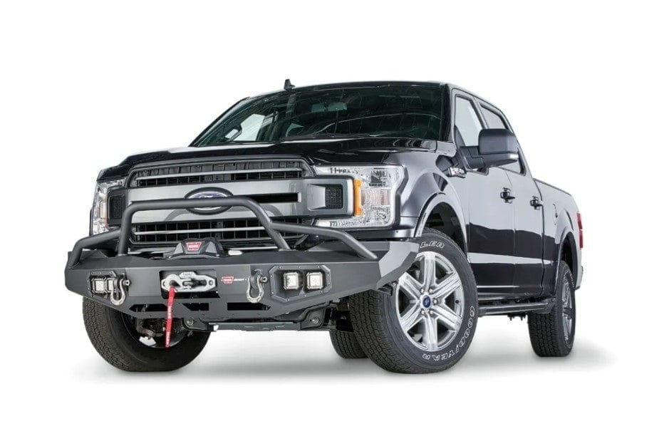 WARN Ascent 100916 2018 - 2020 Ford F150 Front Winch Bumper - Rugged Truck Gear